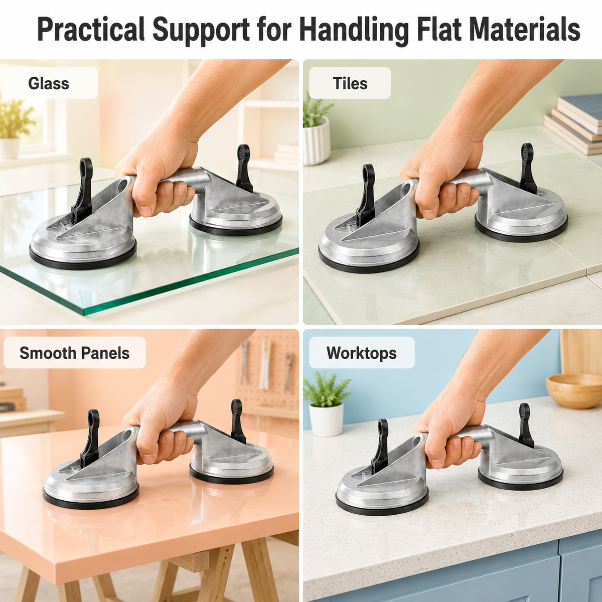 Double Suction Lifting Pad
