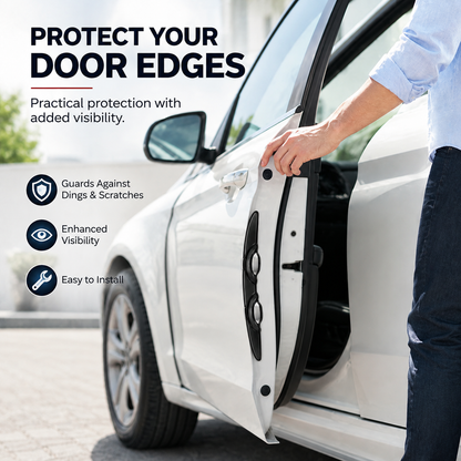 4PC Reflective Car Door Guards