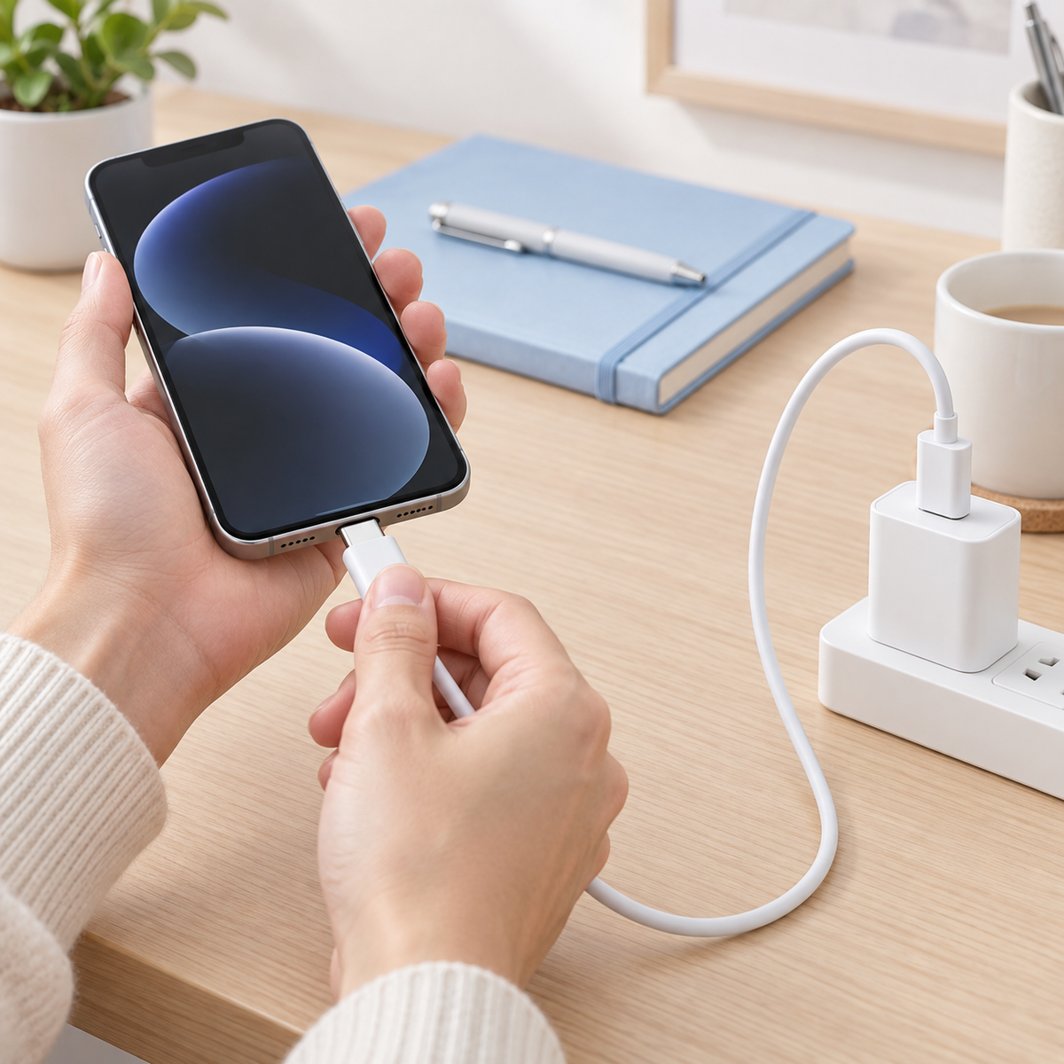 1m USB-C to USB-C Cable