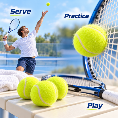 HEVIX Tennis Balls Pack of 3