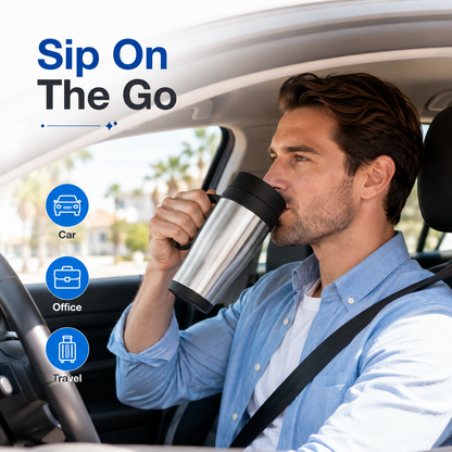 400ml Stainless Steel Travel Mug