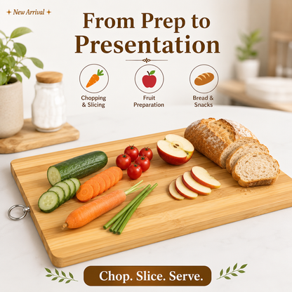 Bamboo Chopping Board 28 x 38 cm