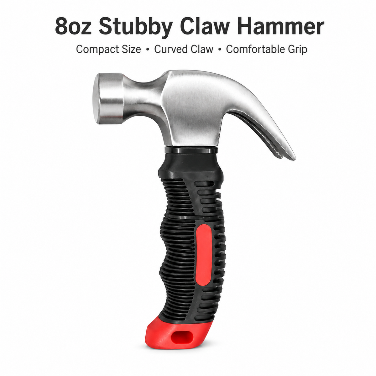 8oz Stubby Claw Hammer