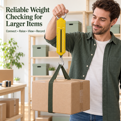 Portable Hanging Pocket Scale – 50kg/112lb Capacity