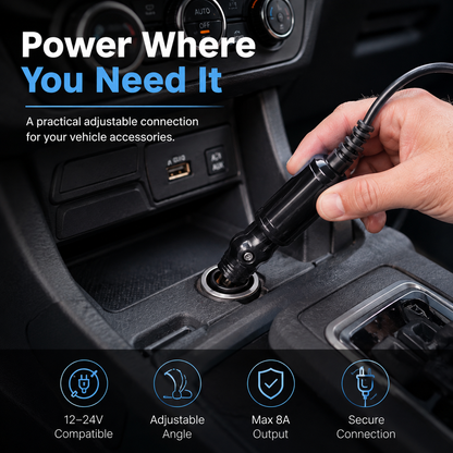 12–24V Adjustable Car Adaptor Socket