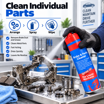 Brake & Vehicle Parts Cleaner – 1 x 600ml