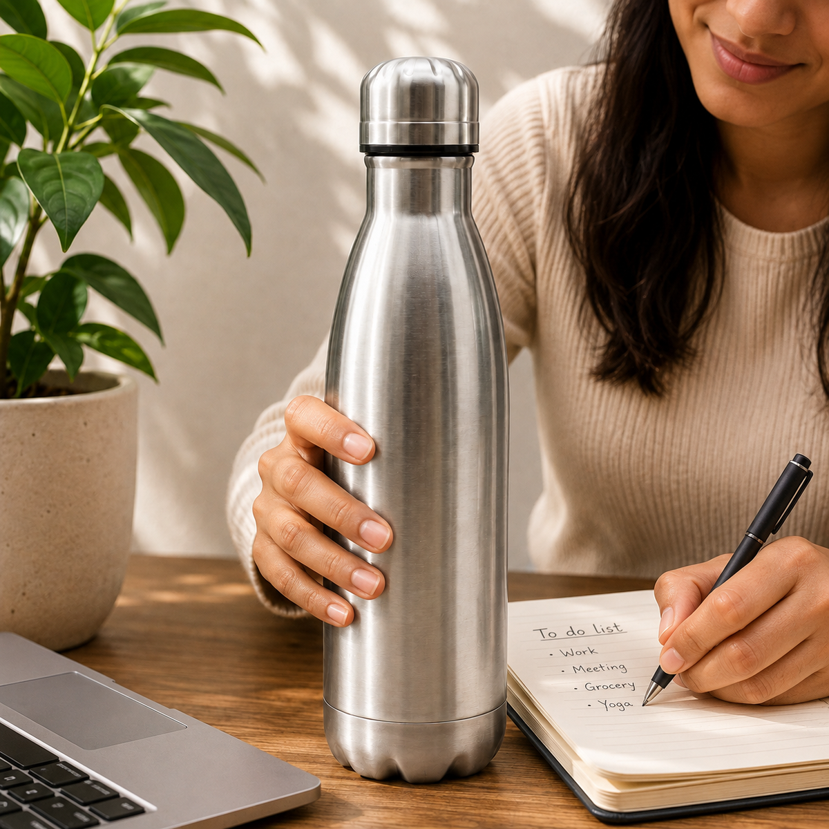 500ml Stainless Steel Vacuum Insulated Water Bottle – Hot & Cold Flask