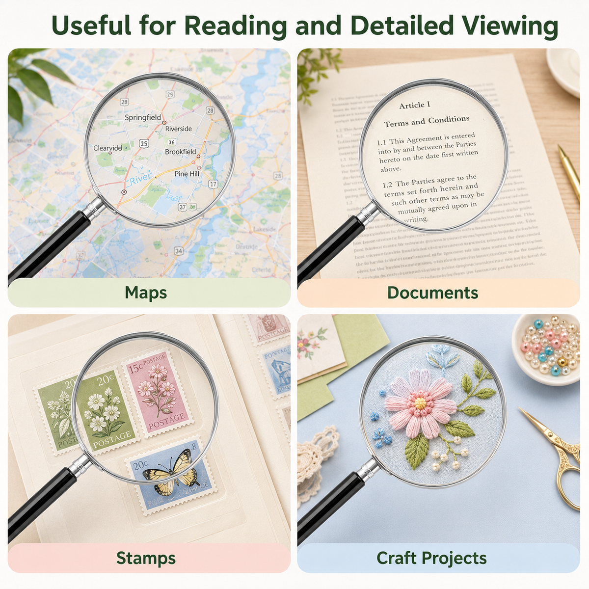 3X Magnifying Glass – 100mm
