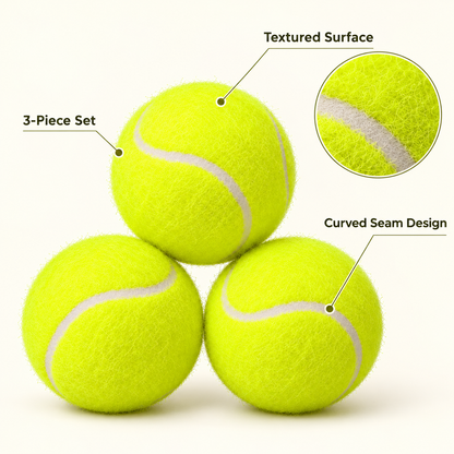 Tennis Balls Pack of 3