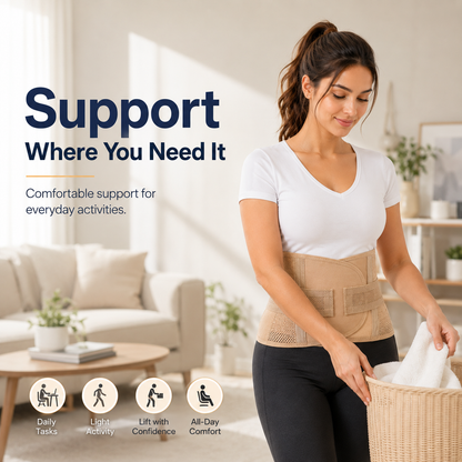 Adjustable Waist Support Belt – Size L