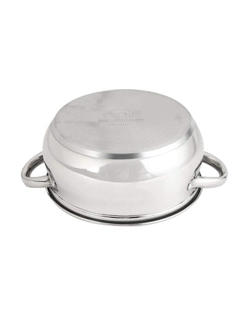 24cm Casserole with Glass Lid and Induction Base