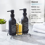 2 Pcs Colorful Soap Dish Set with Metal Stand, Compact Bathroom & Kitchen Organizer for Dry and Clean Soap Storage