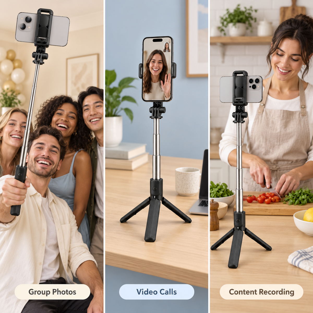 Wireless Selfie Stick Tripod