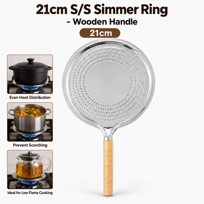 21cm Stainless Steel Simmer Ring