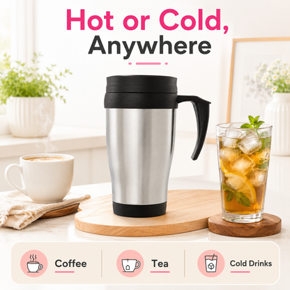 400ml Stainless Steel Travel Mug