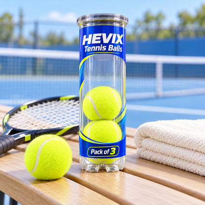 HEVIX Tennis Balls Pack of 3