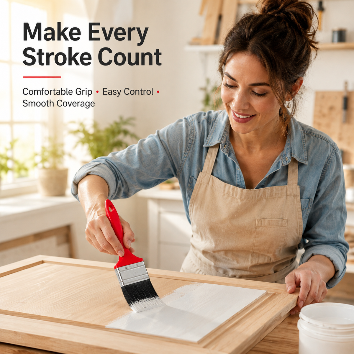 5-Piece Paint Brush Set