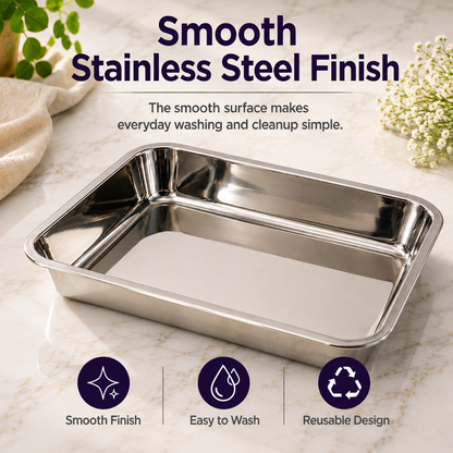 32cm Stainless Steel Baking Tray