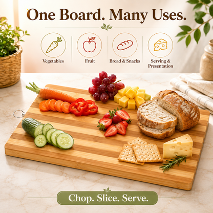 Bamboo Chopping Board 24 x 34 cm
