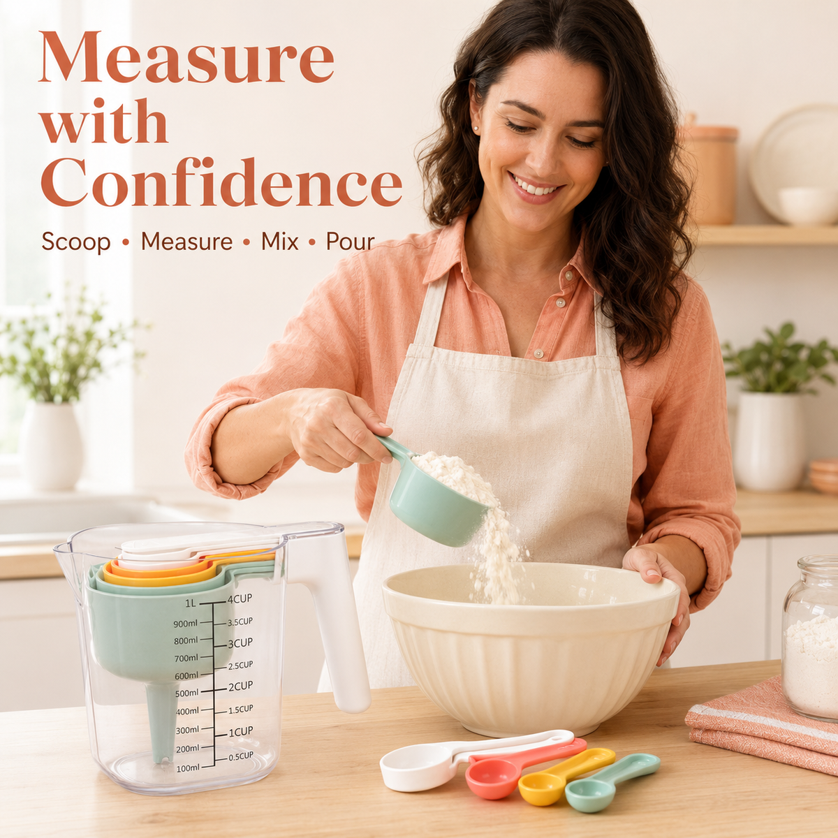 9-Piece Measuring Cup Set