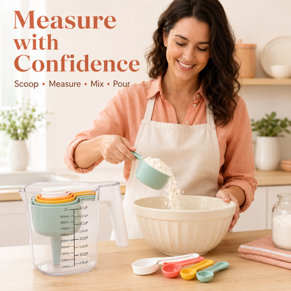 9-Piece Measuring Cup Set