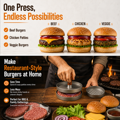 Burger Patty Press Mold