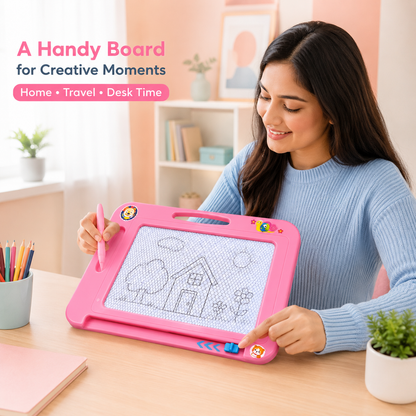 Kids Magnetic Drawing Board – Different Colours