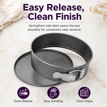 18cm Non-Stick Springform Baking Pan
