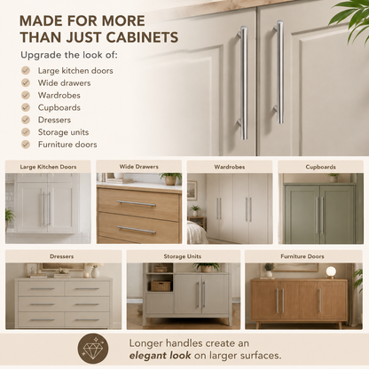 2-Piece 200mm Pull Handles