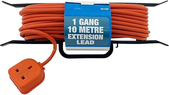 1 Gang 10M Cable Carrier with Orange Colour for Power Extension