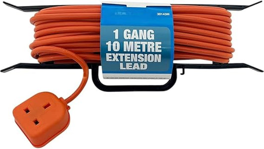 1 Gang 10M Cable Carrier with Orange Colour for Power Extension
