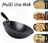 24cm Non-Stick Wok Pan with Black Bakelite Handle