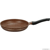 20cm Saucepan with Induction Die Cast Base Black and Choco Finish