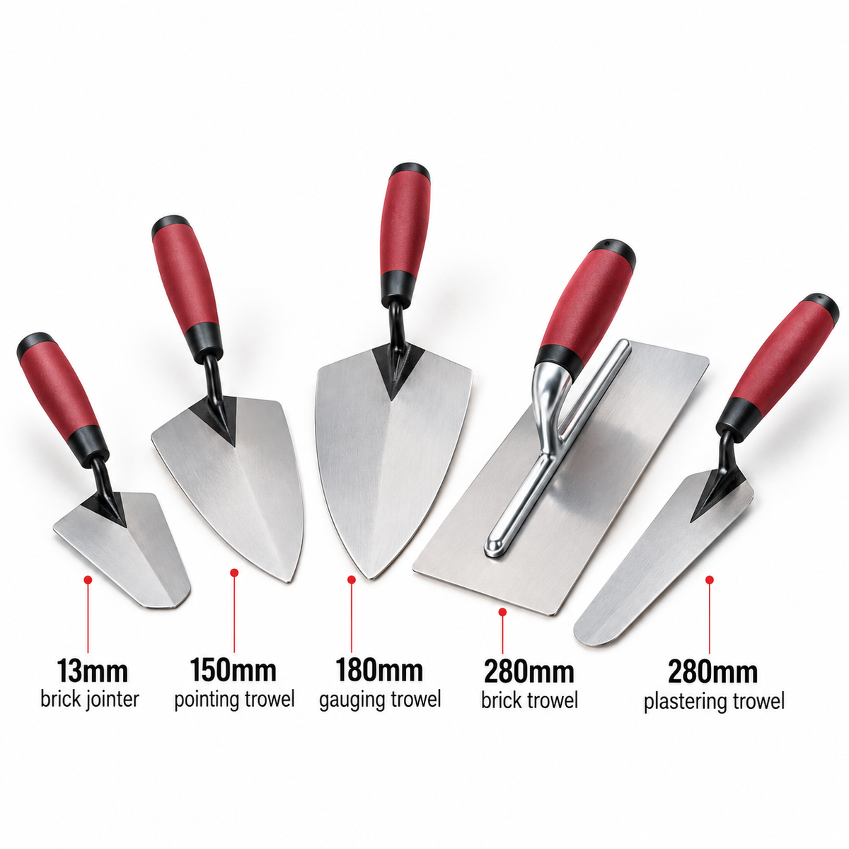 5PC Trowel Set