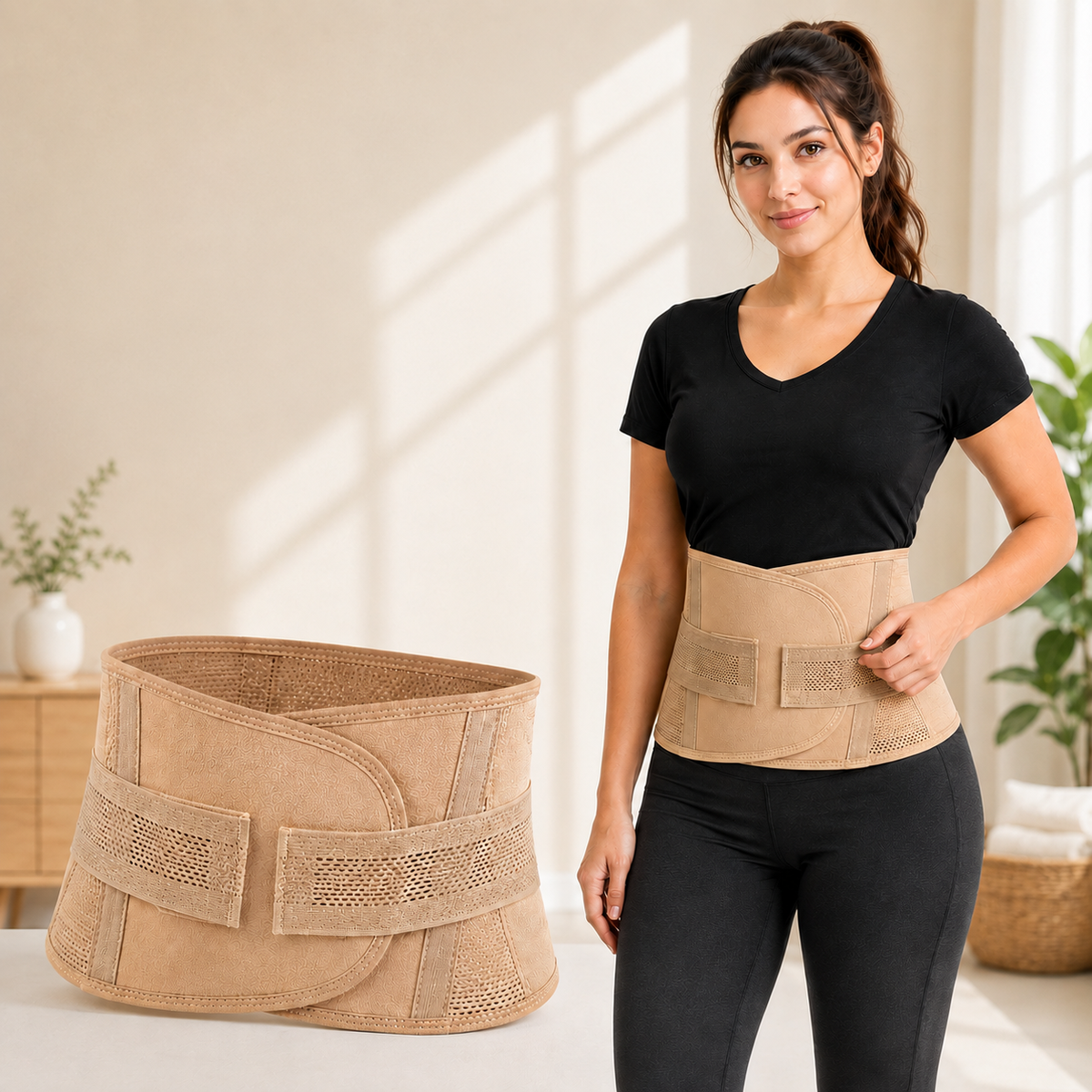 Adjustable Waist Support Belt – Size L