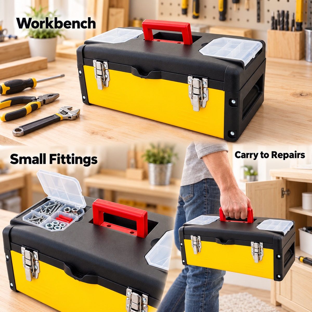 Heavy Duty Toolbox – 45cm