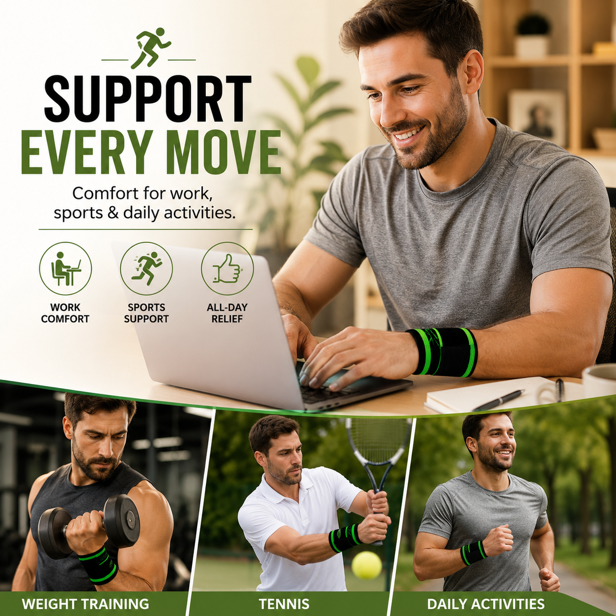 Adjustable Wrist Support Brace