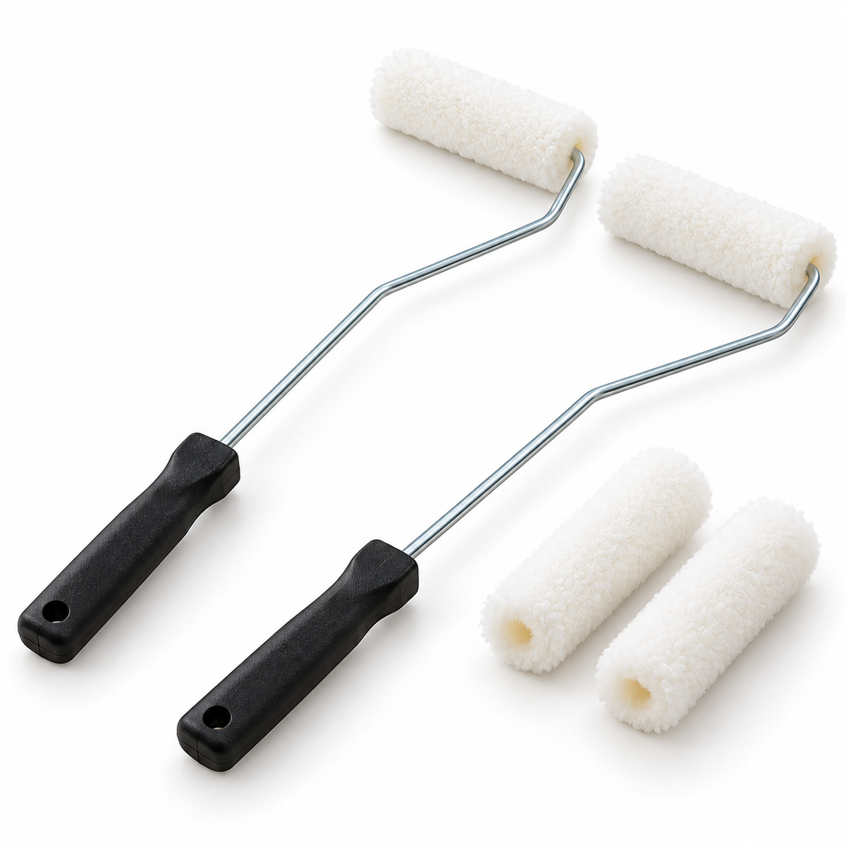 4 Inch Radiator Roller Set Pack of 2