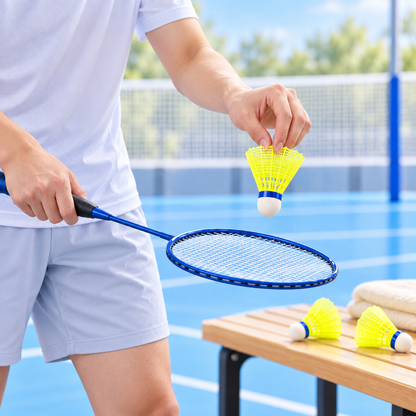 3pc Nylon Badminton Shuttlecocks