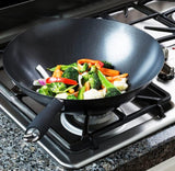 24cm Non-Stick Wok Pan with Black Bakelite Handle
