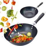 24cm Non-Stick Wok Pan with Black Bakelite Handle