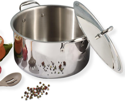 30cm Saucepot with Lid Induction Bottom
