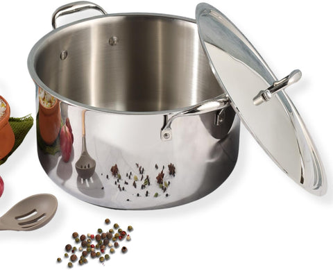 32cm Saucepot with Lid Induction Bottom