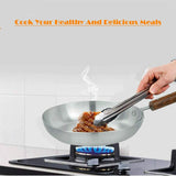 28cm Non-Stick Frying Pan with Wooden Handle