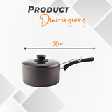 20cm Chip Pan with Lid and Frying Basket