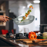 26cm Fry Pan with Wooden Handle for Everyday Cooking