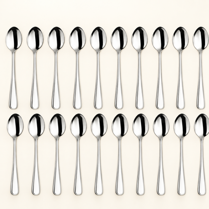 20 Piece Stainless Steel Teaspoon Set