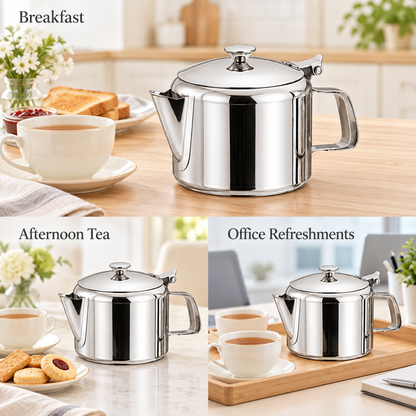Stainless Steel Tea Pot – 16oz / 500ml