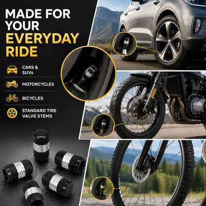 Valve Caps – 5 Piece Set