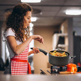 20cm Chip Pan with Lid and Frying Basket